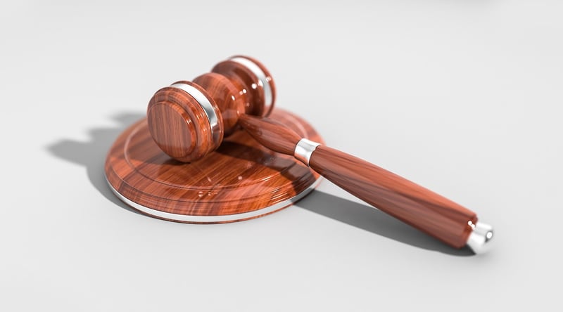 Gavel Symbolizing Law